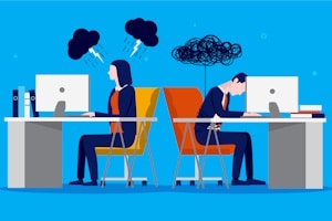 Die psychische Belastung kann am Arbeitsplatz gemeinsam vom Betriebsrat und vom Arbeitgeber wirksam verringert werden.