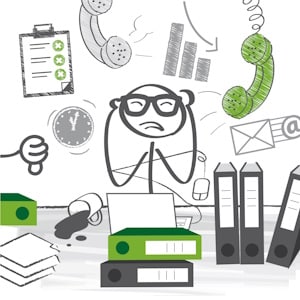 Manchmal hilft gegen die psychische Belastung am Arbeitsplatz nur die Kündigung.