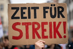Meist hält ein Arbeitskampf dieselbe Reihenfolge ein.
